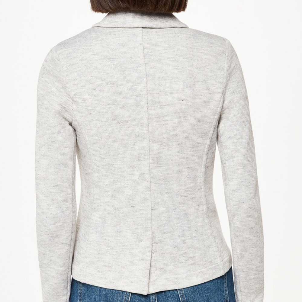 Whistles Slim Jersey Jacket grey - Picture 4 of 8